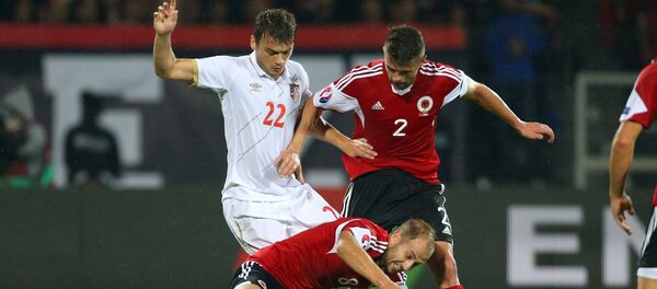 Adem Ljajić, strelac drugog gola za Srbiju protiv Albanije - Sputnik Srbija