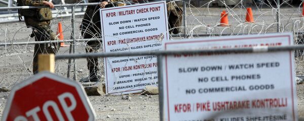 Granica sa Kosovom koju čuva KFOR - Sputnik Srbija