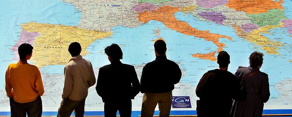 Мапа Европе - Sputnik Србија