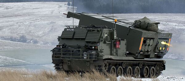 Амерички ракетни систем МЛРС 270 Амерички ракетни систем МЛРС 270 - Sputnik Србија