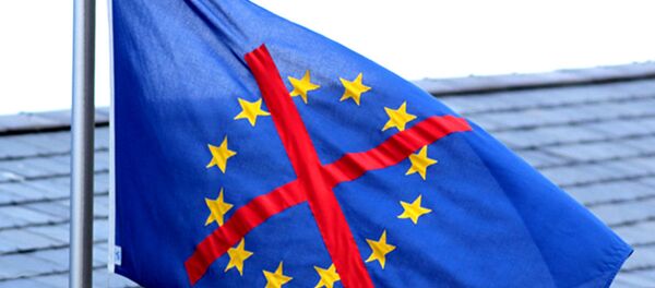 Прецртана застава ЕУ - Sputnik Србија