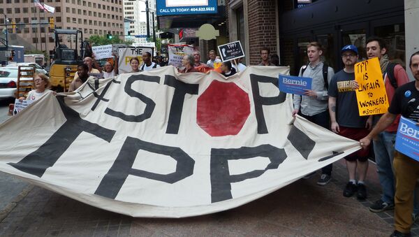 Protesti protiv TPP-a - Sputnik Srbija