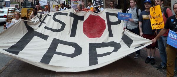 Protesti protiv TPP-a Protesti protiv TPP-a - Sputnik Srbija