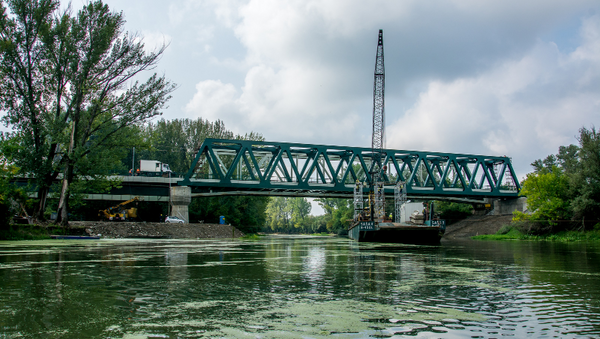 Нови железнички мост преко Тамиша - Sputnik Србија