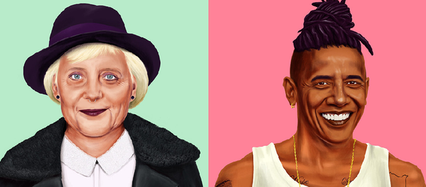 Aнгела Меркел и Барак Обама Aнгела Меркел и Барак Обама - Sputnik Србија