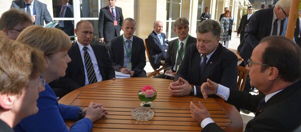 Нормандијска четворка у Паризу Нормандијска четворка у Паризу - Sputnik Србија