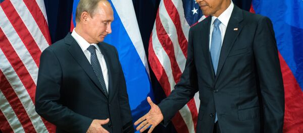 Vladimir Putin i Barak Obama - Sputnik Srbija