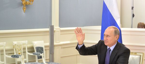 Председник Русије Владимир Путин Председник Русије Владимир Путин - Sputnik Србија