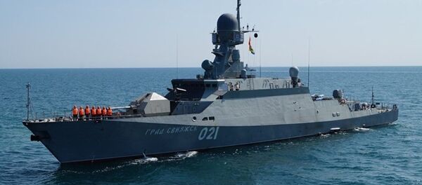 Vojni brod Burjan-M - Sputnik Srbija