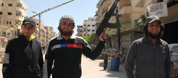 Borci Slobodne sirijske armije Borci Slobodne sirijske armije - Sputnik Srbija