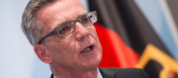 Nemački ministar unutrašnjih poslova Tomas de Mazijer - Sputnik Srbija