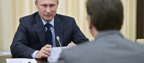 Руски председник Владимир Путин састао се са српским премијером Александром Вучићем у Москви - Sputnik Србија