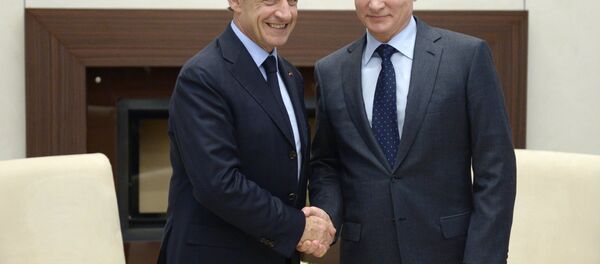 Nikola Sarkozi i Vladimir Putin Nikola Sarkozi i Vladimir Putin - Sputnik Srbija