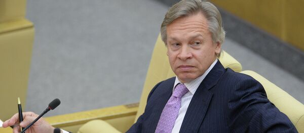 Председник Комитета Државне думе за односе са иностранством Алексеј Пушков Председник Комитета Државне думе за односе са иностранством Алексеј Пушков - Sputnik Србија