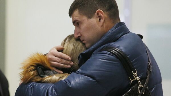 Porodice poguniluh u padu aviona na Sinaju - Sputnik Srbija