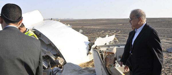 Место пада руског авиона на Синају 31. октобра 2015. - Sputnik Србија