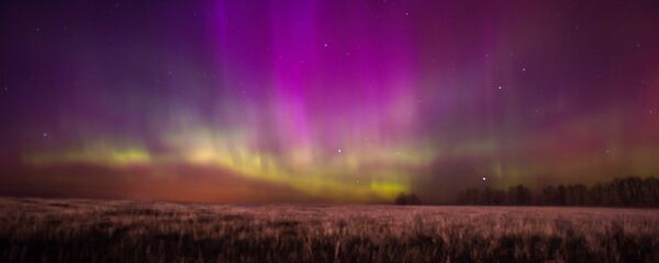 Поларна светлост у Рјазањској области Поларна светлост у Рјазањској области - Sputnik Србија