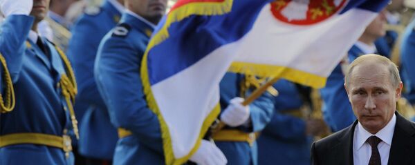 Predsednik Rusije Vladimir Putin u Beogradu - Sputnik Srbija