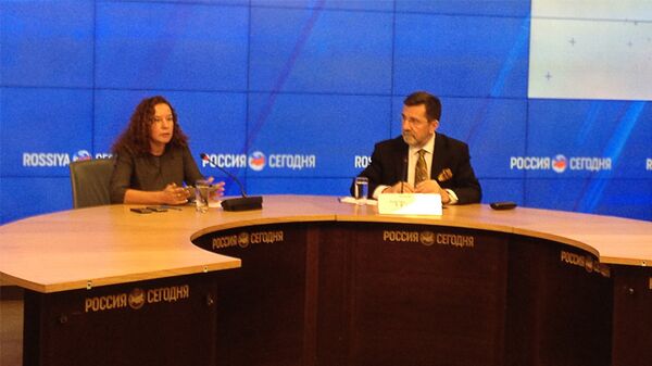 Ambasador Srbije u Rusiji Slavenko Terzić na konferenciji u MIA Rusija svevodnja  - Sputnik Srbija