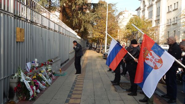Predstavnici „Noćnih vukova“ izrazili su saučešće povodom tragedije ruskog aviona na Sinaju. - Sputnik Srbija