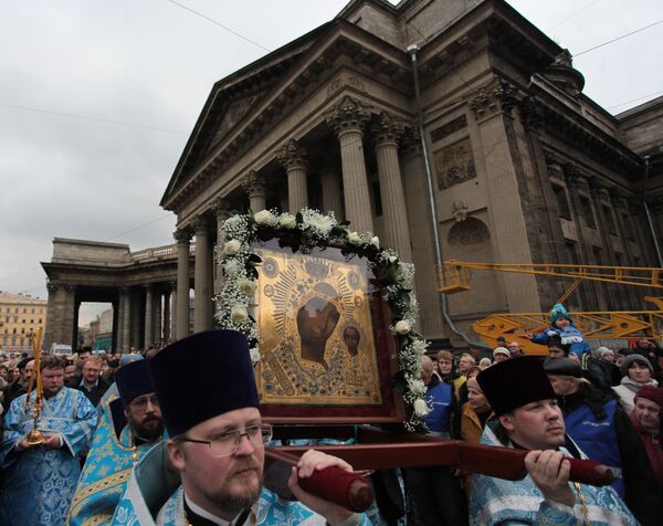 Икона Богородице Казањске је најзначајнија икона у Руској православној цркви - Sputnik Србија
