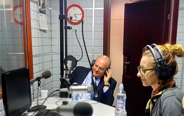 Иван Мркић, гост у првом делу емисије „Свет са Спутњиком” Иван Мркић, гост у првом делу емисије „Свет са Спутњиком” - Sputnik Србија