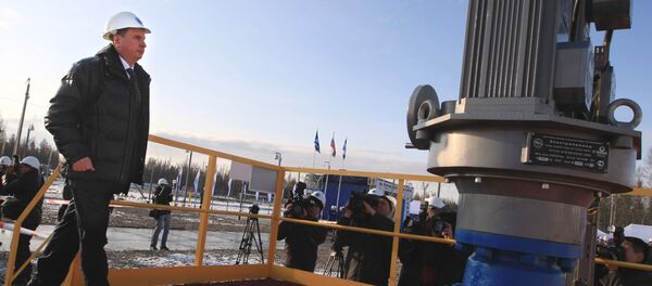 Заменик премијера Русије Игор Сечин на отварању дела трасе ЕСПО Заменик премијера Русије Игор Сечин на отварању дела трасе ЕСПО - Sputnik Србија