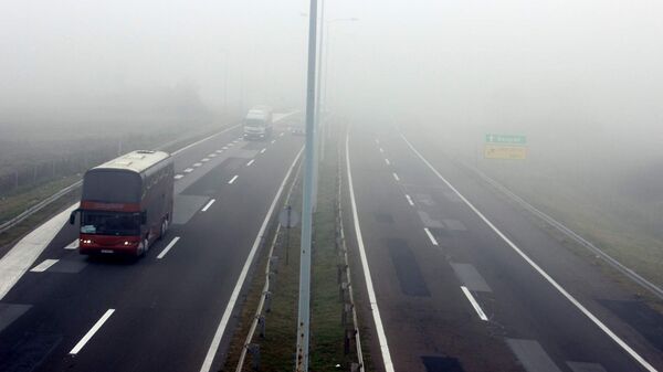 Magla na auto putu - Sputnik Srbija