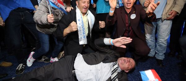 Избори, Хрватска, ХДЗ Избори, Хрватска, ХДЗ - Sputnik Србија