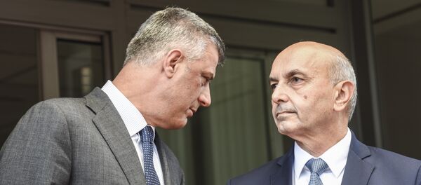 Hašim Tači i Isa Mustafa - Sputnik Srbija