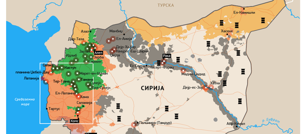 Ruska operacija u Siriji - Sputnik Srbija