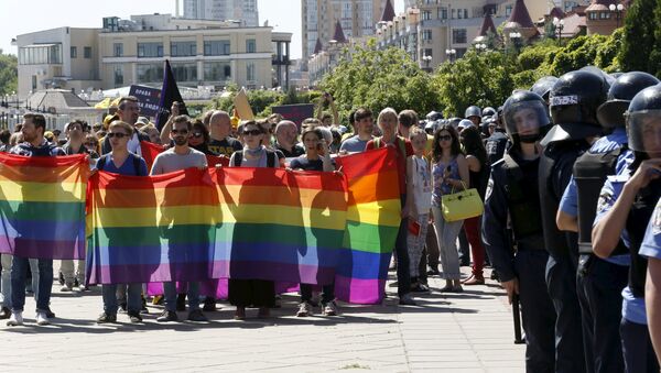 Геј парада у Кијеву - Sputnik Србија