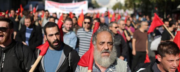 Грчка, генерални штрајк - Sputnik Србија