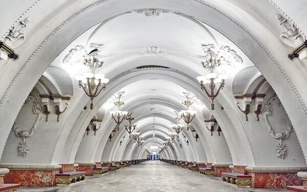 Stanica moskovskog metroa Arabatska - Sputnik Srbija