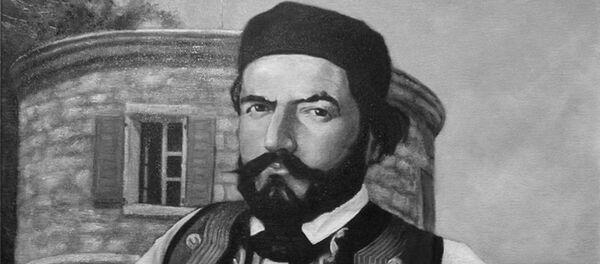 Pater II Petrović Njegoš - naslikao umetnik Darko Topolski - Sputnik Srbija