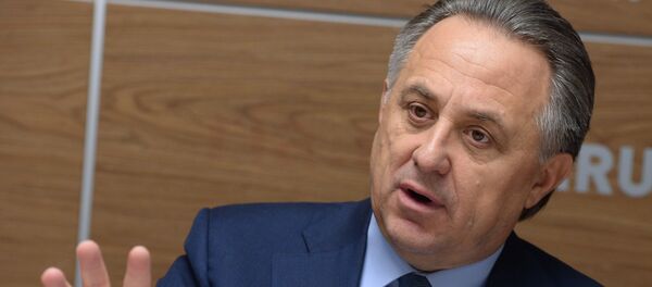 Министар спорта Русије Виталиј Мутко Министар спорта Русије Виталиј Мутко - Sputnik Србија