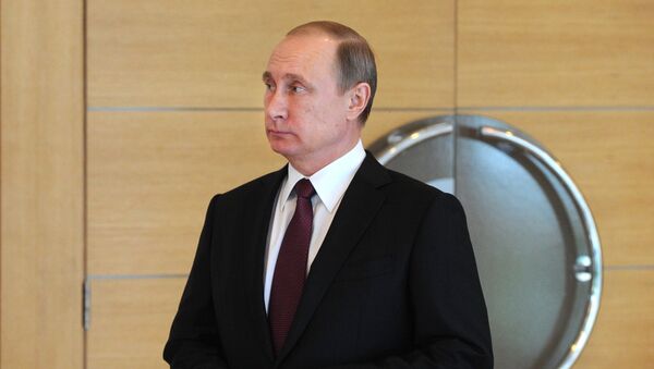 Руски председник Владимир Путин на самиту Г20 у Анталији - Sputnik Србија