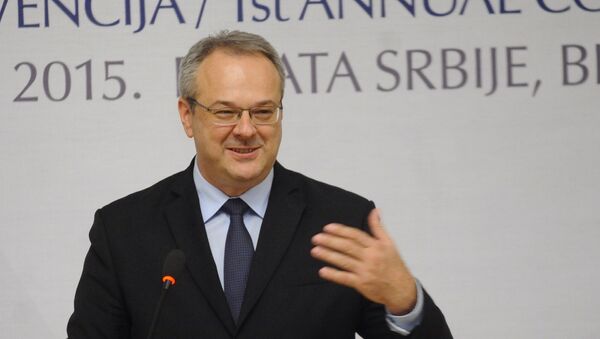 Ministar privrede Željko Sertić - Sputnik Srbija