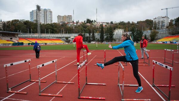 Тренинг руских атлетичара у Сочију - Sputnik Србија