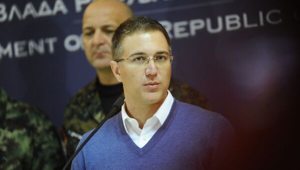 Ministar unutrašnjih poslova Nebojša Stefanović - Sputnik Srbija