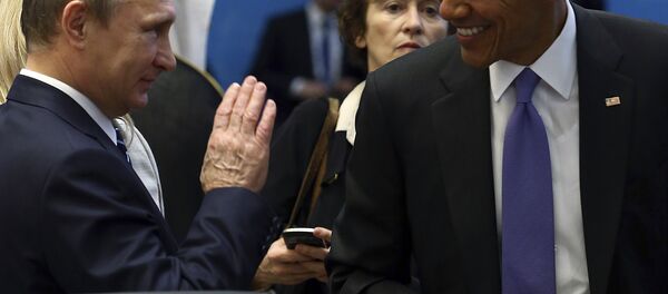 Владимир Путин, Барак Обама - Sputnik Србија