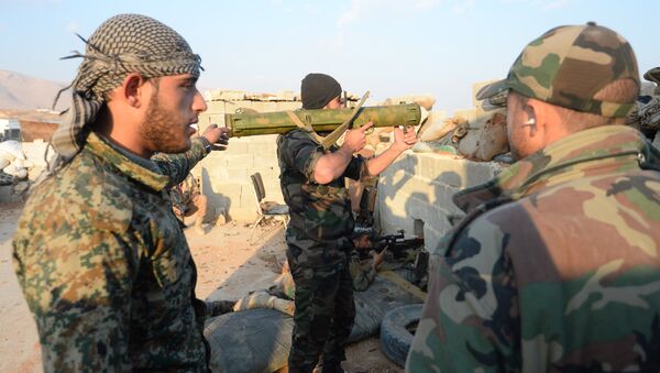 Sirijska Arapska vojska na položajima u Siriji - Sputnik Srbija
