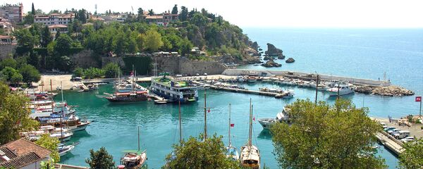 Анталија, марина у Калеичију, старом делу града - Sputnik Србија