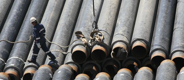 Building gas pipeline. File photo Building gas pipeline. File photo - Sputnik Србија