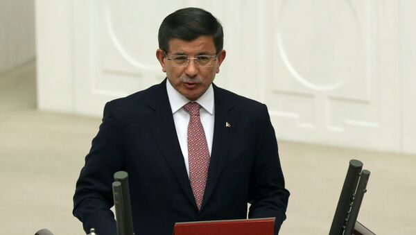 Turski premijer Ahmet Davutoglu - Sputnik Srbija