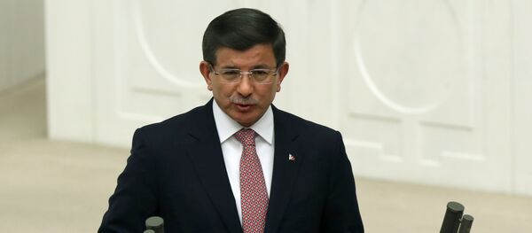 Turski premijer Ahmet Davutoglu Turski premijer Ahmet Davutoglu - Sputnik Srbija