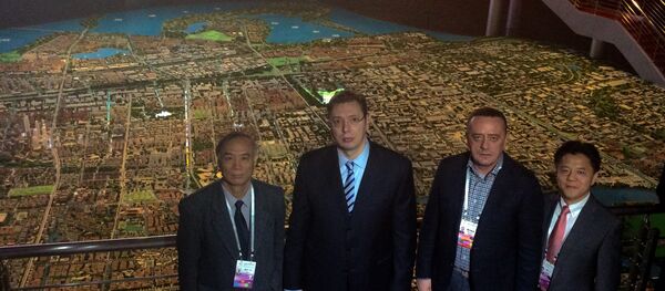 Srpski premijer Aleksandar Vučić u Kini posetio industrijski park u Sudžou - Sputnik Srbija