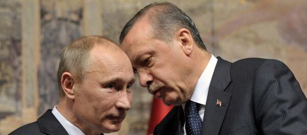 Vladimir Putin i Redžep Tajip Erdogan - Sputnik Srbija