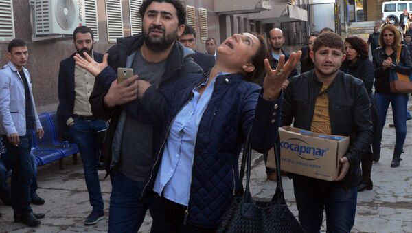 Turkan Elči, supruga poznatog kurdskog advokata Tahira Elčija, koji je ubijen - Sputnik Srbija
