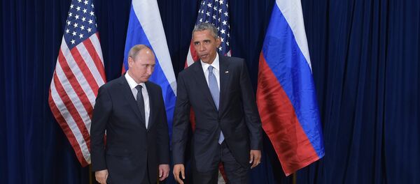 Председник Русије Владимир Путин и председник САД Барак Обама - Sputnik Србија